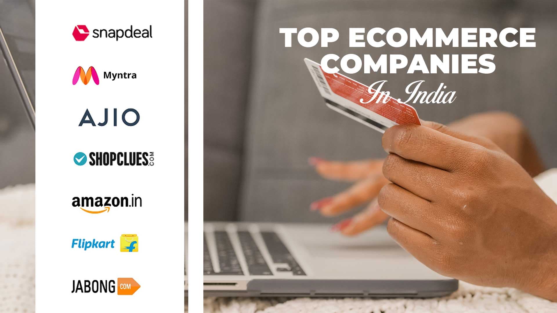 Ecommerce Companies in India