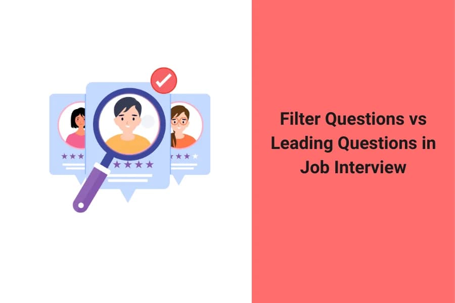 filter questions va leading questions