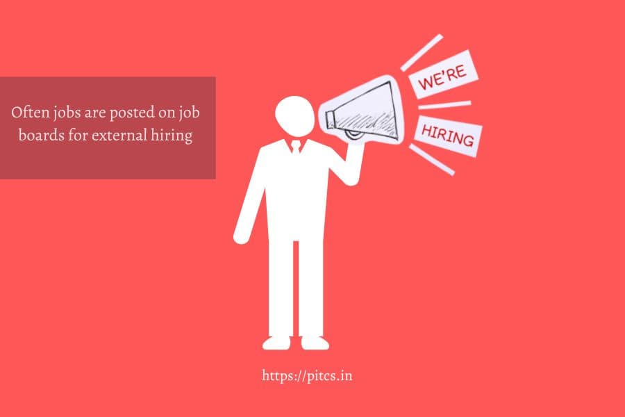 Hiring external employees