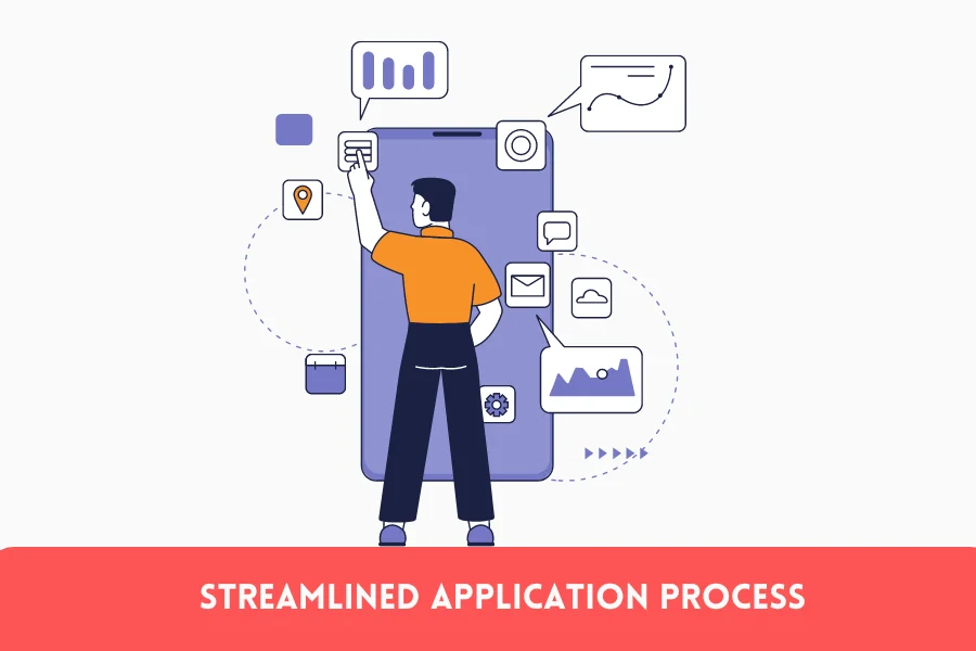 Application process streamlined