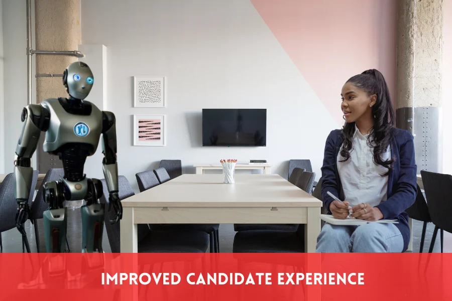 Better candidate experience using AI in hiring